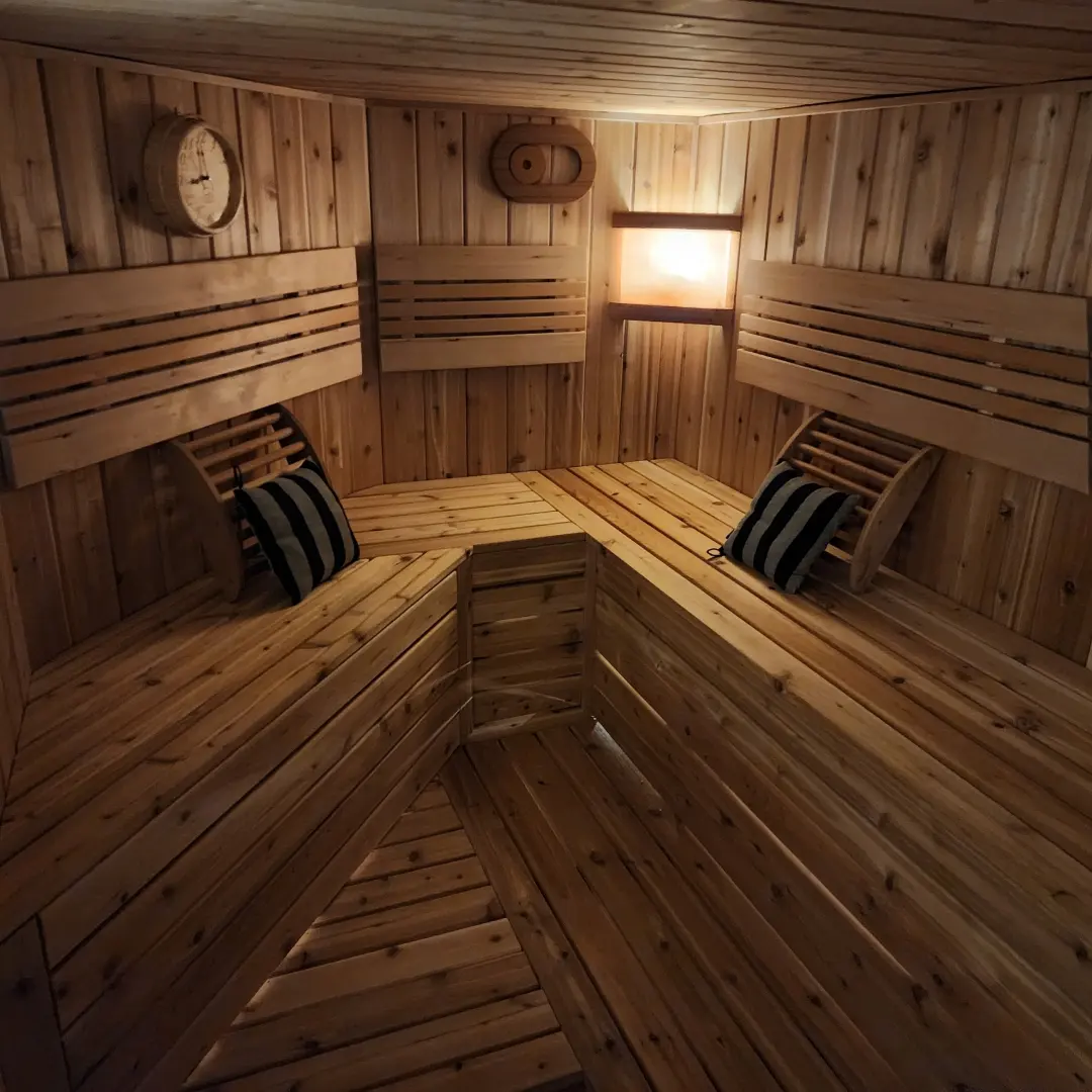 Finished Sauna Project by Tihon Solution